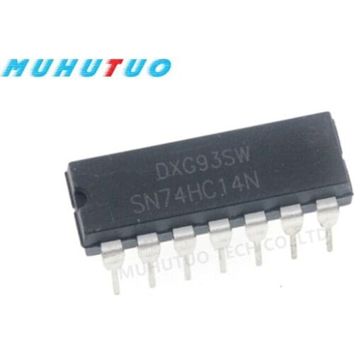 10PCS SN74HC14N SN74HC14 DIP14 DIP 74HC14N 74HC14