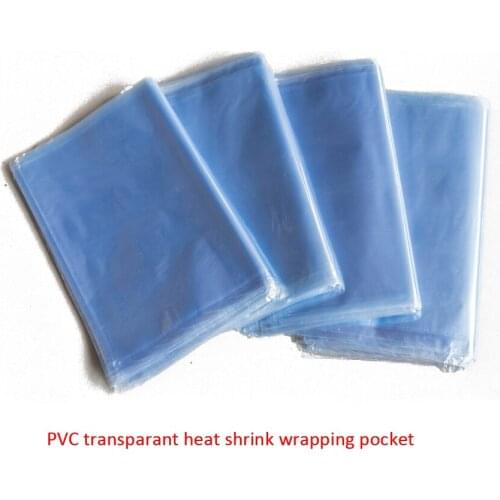 100pcs/lot 40 to 60cm Big PVC Heat Shrink Wrapping Bag Retail Seal Packing sack Clear Plastic Polybag Gifts TOYs Packaging Pouch