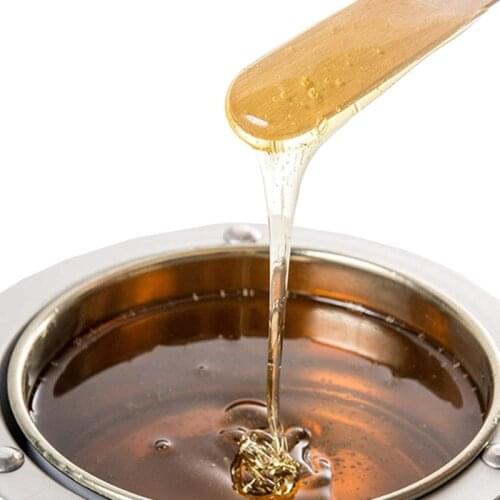 Y1UF 100Pcs 15cm Disposable Wooden Waxing Stick Wax Bean Wiping Tool Body Hair Removal Spatulas Applicator Tongue Depressor