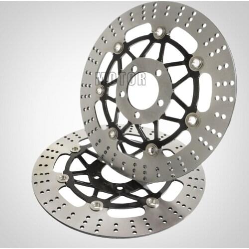 2PCS High Quality For Kawasaki ZZR400 ZXR400 ZRX400 ZZR250 Motorcycle Accessories Front Brake Discs Rotors ZZR 250 ZXR ZRX 400