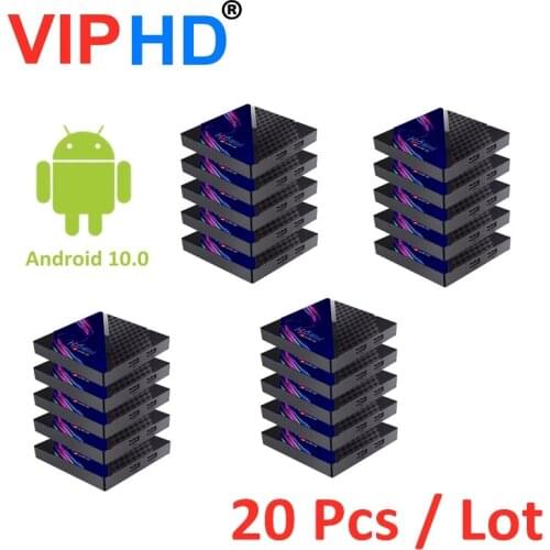 20 Pcs Lot H96 Mini V8 Smart Tv Box Android 10.0 Set Top Box WiFi BT H96Mini Media Player