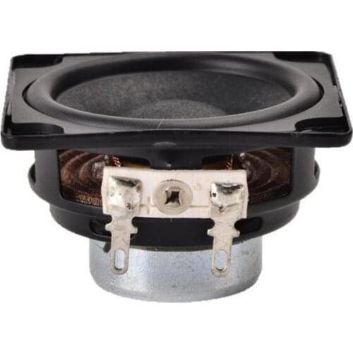 2pcs 4ohm 8W Full-range speaker NdFeB magnet loudspeaker Rubber edge audio Parts