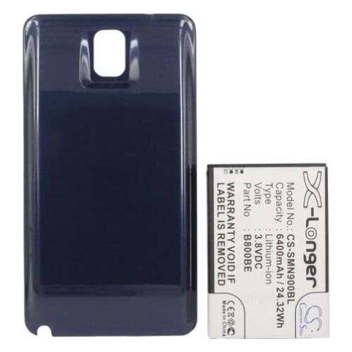 Cameron sino 6400mah battery for SAMSUNG Galaxy Note 3 Galaxy Note III SC-01F SGH-N075 SM-N900 N9000 N9002 N9005 N9006 N9008