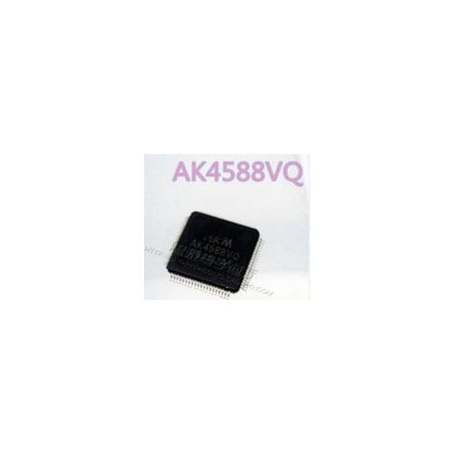 Free Shipping 2pcs AK4588VQ AK4588 80-QFP 100% NEW