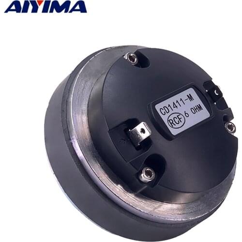 AIYIMA 1Pcs Tweeter Speaker Driver 6 Ohm 90W 35.5mm Voice Coil Loudspeaker Horn Home Theater Professional Horn Treble Speaker