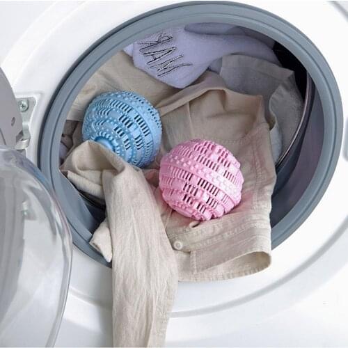 Eco Reusable Laundry Cleaning Ball Washing Machine Balls Cleaning Tools For Home Clothes Cleaning Magic Anti-winding Washing