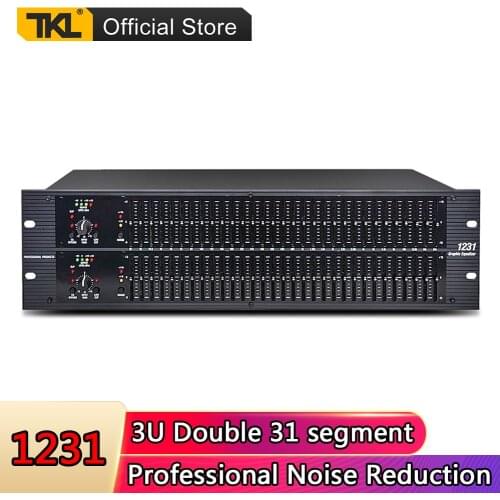 TKL stage Audio EQ High 31 band 1231 equalizer home audio karaoke dj equalizer