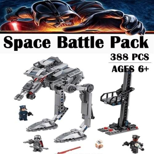 Space Warfare Walking Mecha Building Blocks Figure Bricks Toy in the Star Kids Boy Toys
