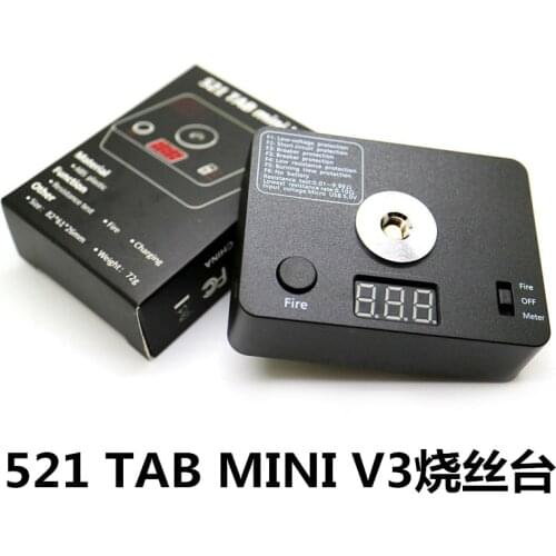 521 TAB Mini V3 Tool Kit Ohm Meters Coil Check Digital With Resistance Test DIY Tool
