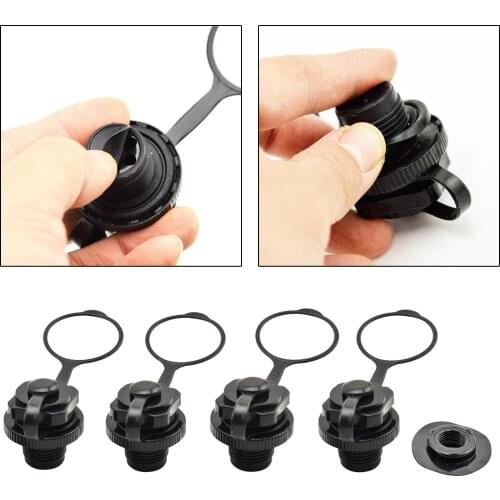 Inflatable Airbeds Air Valve Cap Reaplacement 22mm Screw For Inflatable Boats, Plastic