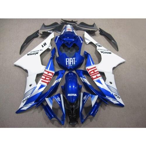 New Motorcycle Bodywork Fairing Parts For Yamaha YZF R6 2008-2009 08 09 UV Paint [CK1210]