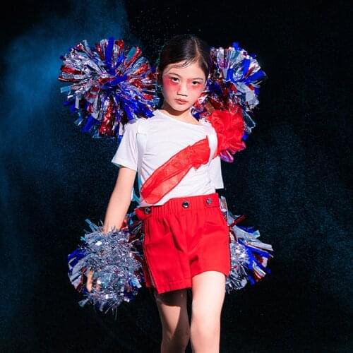 New Girls Jazz Dance Costumes ChildrenS Day Fashion Catwalk Show Stage Performance Clothing Hip-Hop Street Dancewear DQL5578