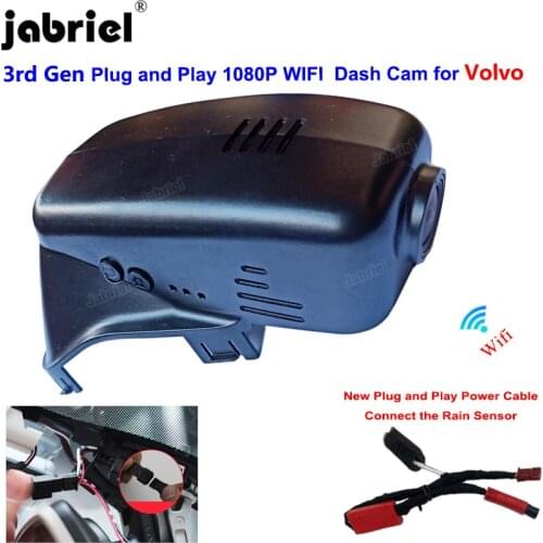 New Hidden 1080P Wifi Car DVR Dash Cam Video Recorder EDR for Volvo S60 S80 2012 2015 V40 V60 V70 XC60 XC40 XC70 XC90 S40 S90