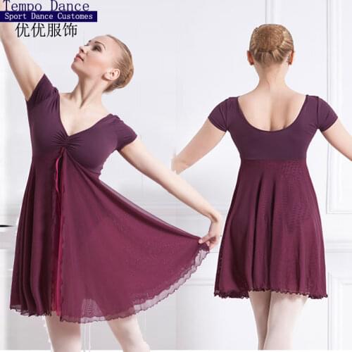 Dresses for women of Girl Ballet Dance Leotard Tight Elastic Ballet Stage Dancing Costume Ballet Leotards For Women