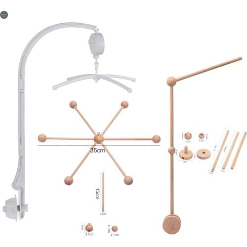 3 Type Baby Bed Bell Rattle Holder Crib Rattles Bracket Kit Mobile Bed Bell Bracket Music Box Newborn Bell Baby Toy 0-12 Months