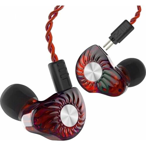 RevoNext RX8 Balanced Armature With Dynamic In-ear Earphone BA+DD Noise Isolating Headset With Mic