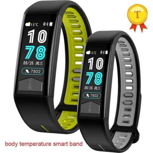 Body temperature ECG Smart watch Band IP68 Waterproof Smartwatch Fitness tracker blood pressure bracelet Smart watch Wristband