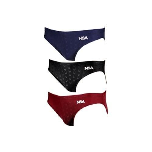 Trigonometric male nsa professional racing style swimming trunks drain line swimming trunks swim brief