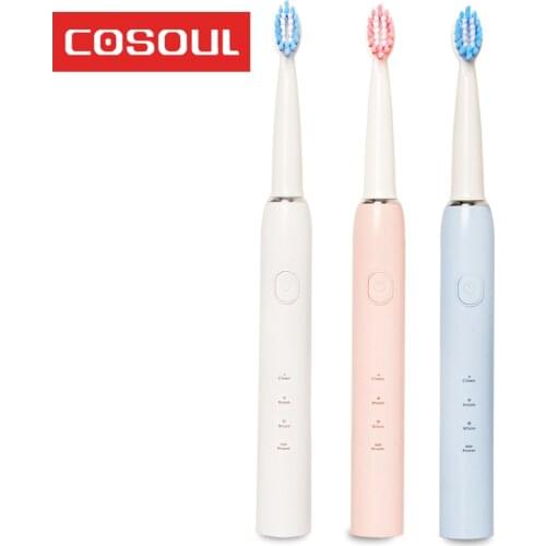 Sonic Electric Toothbrush 3 Modes Clean Whiten Dentist Recommended Care Teeth Automatic Tooth Brush USB Rechargeable Waterproof