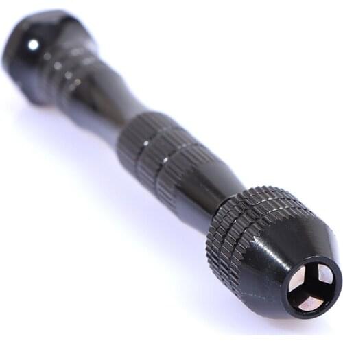 1PC 0.3-3.2mm Mini Manual Aluminum Hand Drill Chuck Twsit Micro Drill Bit Tool S08 Wholesale&DropShip