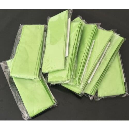 50Pcs Green Color Summer Ice Scarf Towel Cool Cooling Headband cool Ice towel cold water neck cooler cool scarf Neck towel
