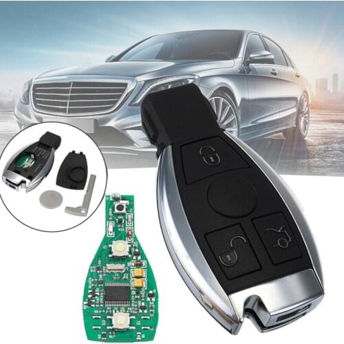 Car 3 Button Smart Remote Key 433MHz BGA for Mercedes Benz 2000