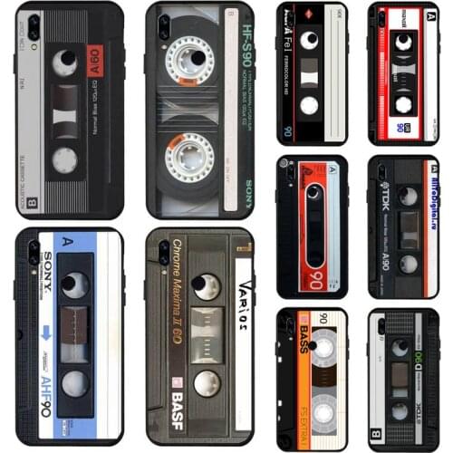 RETRO CASSETTE TAPE vintage Phone Case For Xiaomi Redmi note 8 9 pro 7 8T 9A 9S K20