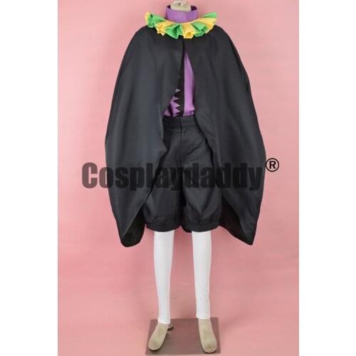 Deltarune Card Castle NPC Jevil Outfit Role-playing Game Cosplay Costume F006