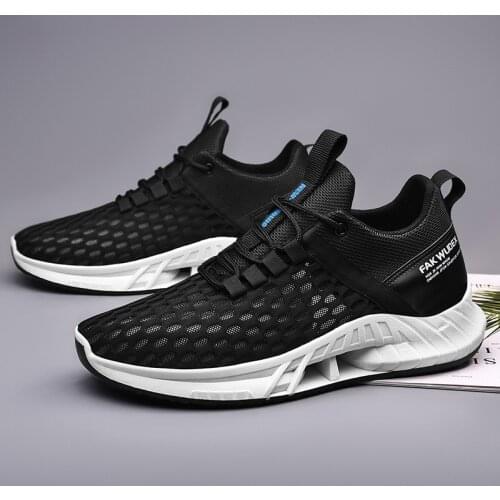 Men Sneakers Breathable Women Summer Running Shoes Lace Up Basket Homme Outdoor Walking Footwear Big Size Sports Zapatos Hombre