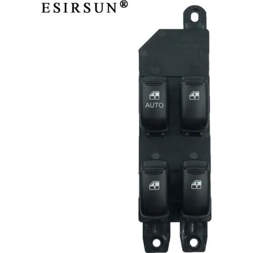 ESIRSUN Electric Power Left Front Window Glass Master Switch Fit For Hyundai Santa Fe 2001 2002 2003 2004 2005 2006，93570-26100
