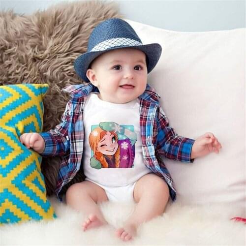Baby Clothes 1pc Unisex Newborn Boy&Girl Rompers roupas de bebes Cartoon Print Baby Toddler Jumpsuits Short Sleeve Baby Clothing