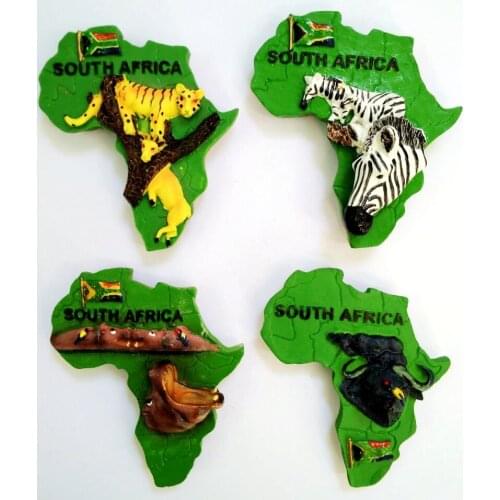 Handmade Painted Flower Letter Creative 3D Fridge Magnets Travel Souvenirs Refrigerator Magnetic Sticker Home Decortion