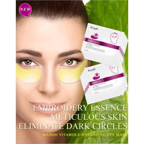 Eye Care Sleep Masks Remover Dark Anti Age Bag Eye Wrinkle Patch Collagen Crystal Dark Circle TSLM1