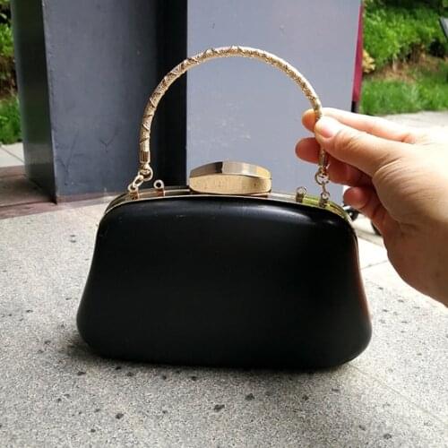 Ag Box Material Nickel Gold Head Coin Purse Frames Diy Accessaries Purse Bag Frame Kiss Clasp Plastic Purse Frame black plastic