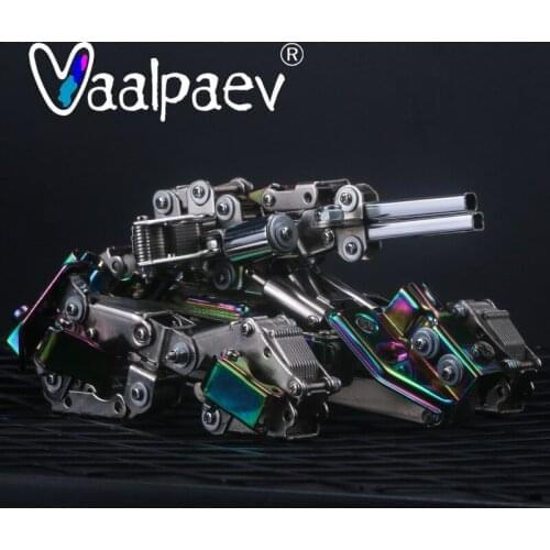 Metal Tank Army Robot DIY Iron Model 3D DIY Craft Kits Puzzle Anti Stress Relief Building Blocks Toys Gift for Men Desk Office