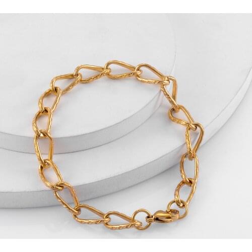 Fashion Hip Hop Stainless Steel Bracelet Men And Women High Quality Jewelry