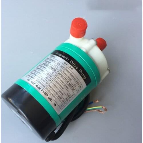 MP-6R miniature magnetic pump corrosion resistant circulation pump 220V 50HZ