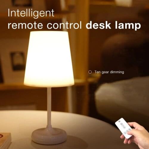 Table Lamp Remote Control Touch Dimming Modern Bedside Lamp USB Charging Desk Lamp Childrens Room Wedding Cute Night Light