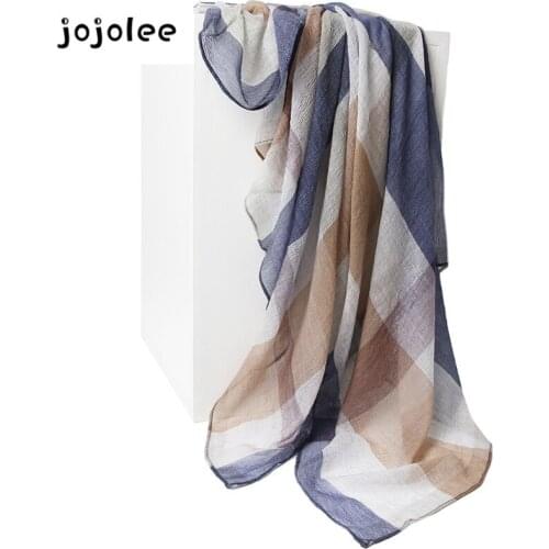 2020 latest style pure wool scarf striped shawl with two stylish spring, autumn and winter womens new luxury