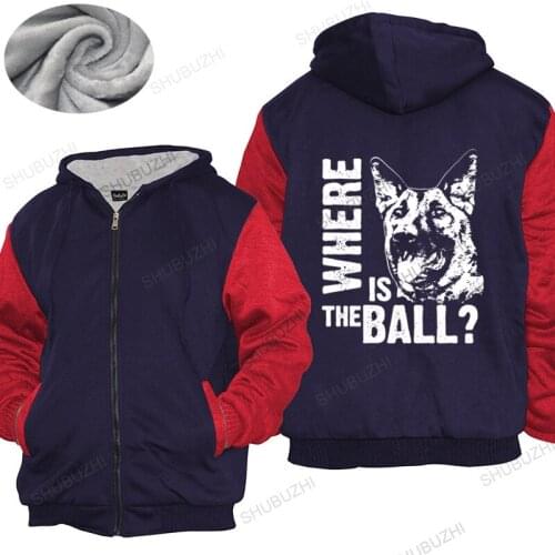 New Arrived Mens hoodies Trendy Malinois thick hoody Belgian Shepherd Dog warm coat Mechelaar Lover Homme shubuzhi thick hoody