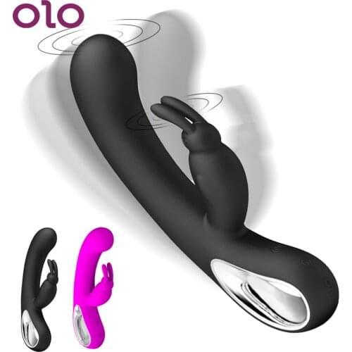 OLO 12 Speeds Clitoris Stimulator Female Masturbation Sex Toy for woman Rabbit Dildo Vibrator Adult Products