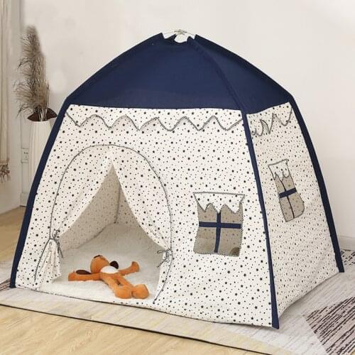 Baby Toy Tents House Wigwam for Children Folding Kids Playhouse Childrens Tent Girls Boys Birthday Christmas Gift