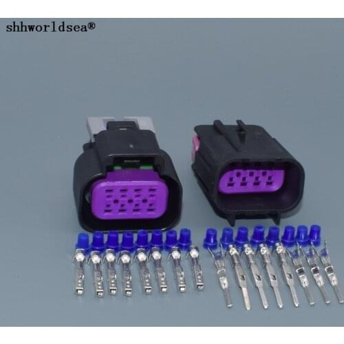 Shhworldsea 8 Pin 15326839 15326840 auto Connector For BUICK GM Chevrolet Chevy Camaro Daytime Running Light DRL Fog Light Plug