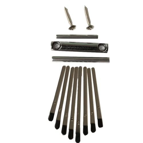 Kalimba Keys Steel Thumb Piano 8 Keys for Sanza Mbira Kalimba DIY Replacement Parts Musical Instrument Accessories