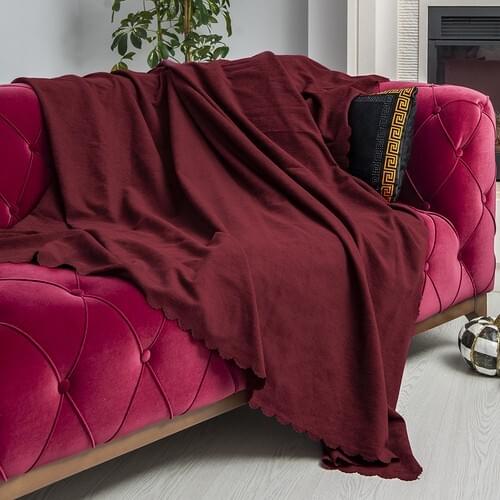 Antimacassar Woven Throw Blanket Winter %100 Chenille Thick Blankets for Beds Office Sofa Towel Quilt Good Quality Tv Blanket