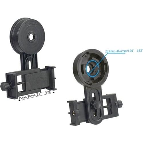 Univeral Mobile Phone Camera Adapter Smartphone Capturer Telescope Clip Mount Y3ND