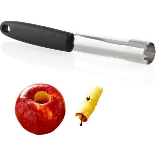 1PC Kitchen Accessories Apple Twist Core Seed Remover 18cm Stainless Steel Apple Pear Corer Easy Twist Pitter Seeder