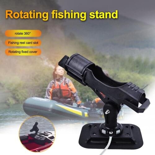 Inflatable Boat Accessory Dinghy Raft Fishing Tool Rod Holder Device Pole pvc Sup Board Kayak Fixer Fix Pole Mount Angle