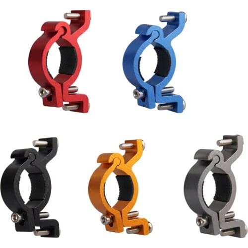 Bicycle Water Bottle Cage Handlebar Seatpost Mount Quick Release Aluminum Alloy Bottle Cage Adapter Conversion Fixed