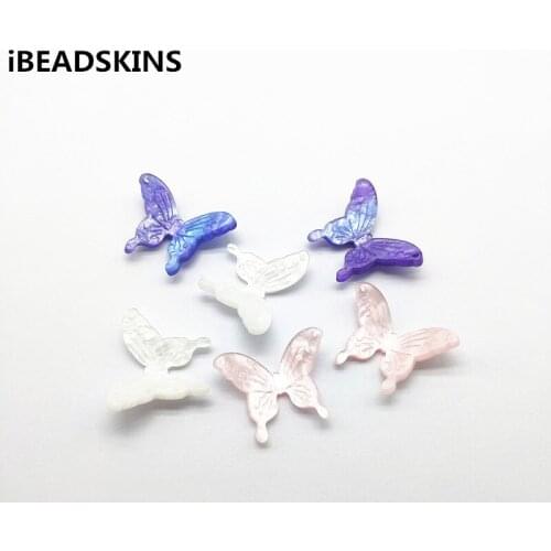 New arrival! 32x30mm 50pcs Butterfly shape charm for Earrings parts,hand Made Earrings Findings Jewelry DIY